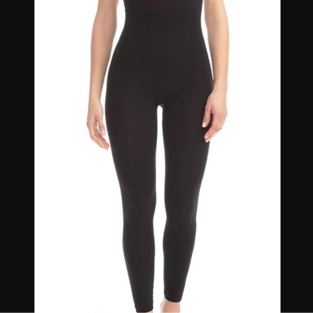 FIRMA Energywear Women's Black Hi Rise Seamless Leggings Compression Infrared  M